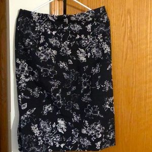 Philosophy Black Pencil Skirt